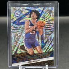 2024-25 Panini Revolution Rookie Revolution Jared McCain #5 card