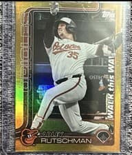 2025 Topps Walk This Way Adley Rutschman #WTW-7 card