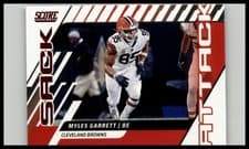 2025 Score Sack Attack Myles Garrett #4 card