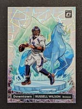 Russell Wilson 2022 Panini Donruss Optic Downtown card