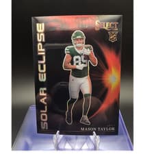 2025 Panini Select Solar Eclipse Mason Taylor #8 card