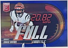 2025 Donruss Elite Full Throttle Chase Brown #17 card