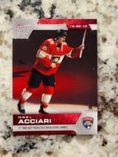 Noel Acciari 2019 Topps Now NHL Stickers card