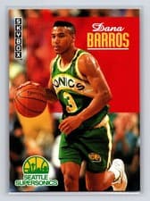 Dana Barros 1992-93 SkyBox Base Set card