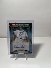 Dennis Santana 2019 Panini Prizm Rookie Autographs card