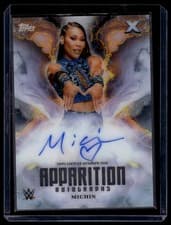 2025 Topps Exalted WWE Wrestling Apparition Autographs Michin #APA-YIM card