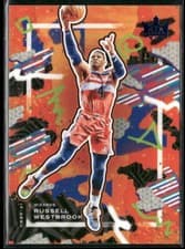 Russell Westbrook 2020 Panini Court Kings card