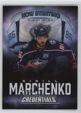 2025-26 Upper Deck Credentials Now Starring Kirill Marchenko #NS-4 card