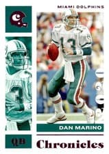 Dan Marino 2020 Panini Chronicles card