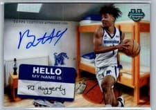 PJ Haggerty 2024-25 Bowman University Chrome Campus Dorm Signatures card