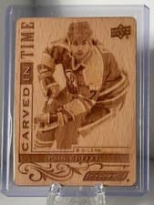 2024-25 Upper Deck Engrained Icons Carved in Time Paul Coffey #CT-PC card