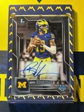 2025 Bowman University Chrome Chrome Prospect Autographs Bryce Underwood #BCA-BUN card