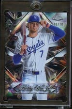 Bobby Witt Jr. 2025 Topps Chrome Sapphire Sapphire Selections card