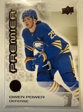 2024-25 Upper Deck Premier Base Set Owen Power #25 card