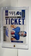 Cam Skattebo 2025 Panini Select Contenders Rookie Ticket RPS card