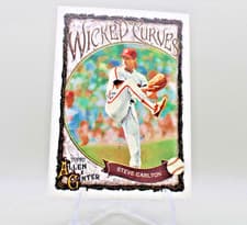 2025 Topps Allen & Ginter Wicked Curves Steve Carlton #WC-14 card