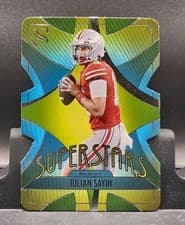 2025 Panini Silhouette Superstars Die Cut Julian Sayin #2 card