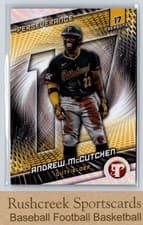 2025 Topps Pristine Perseverance Andrew McCutchen #P-18 card