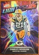 2025 Topps Cosmic Chrome Light Years Charles Woodson #LY-18 card