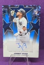 2025 Topps Update Baseball Stars Autographs Jorbit Vivas #BSAU-JV card