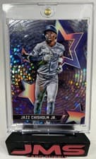 2025 Topps Cosmic Chrome StarFractor Jazz Chisholm Jr. #SF-30 card
