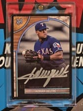 2025 Topps Museum Collection Museum Framed Autographs Adrian Beltré #FMA-AB card