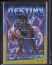 2024-25 Topps Chrome Destiny Terrence Shannon Jr. #D-19 card