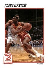 John Battle 1991-92 Hoops Base Set card