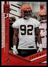 Chad Thomas 2018 Panini Donruss Elite card