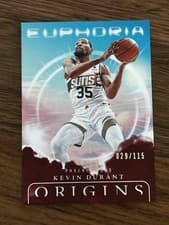 2024-25 Panini Origins Euphoria Set Kevin Durant #16 card