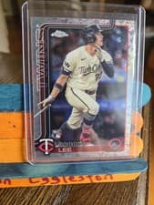 2025 Topps Chrome Logofractor Edition Base Set Brooks Lee #234 card
