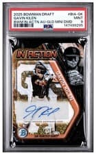 2025 Bowman Draft Bowman in Action Autographs Gavin Kilen #BIA-GK card