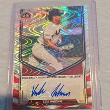 2025 Panini Stars & Stripes Collegiate National Team Signatures Kyle Johnson #NTS-KJ card