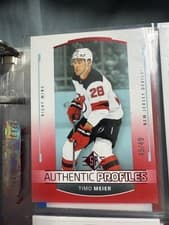 Timo Meier 2025 SP Authentic Profiles card