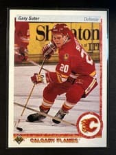 Gary Suter 1990 Upper Deck card