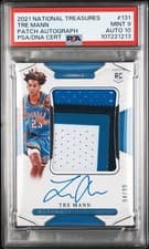 Tre Mann 2021 Panini National Treasures card