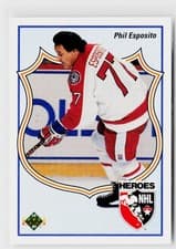 Phil Esposito 1990 Upper Deck card
