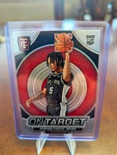 2024-25 Panini Totally Certified On Target Stephon Castle #24 card