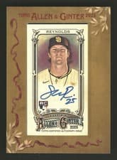 2025 Topps Allen & Ginter Framed Mini Autographs (Baseball) Sean Reynolds #MA-SR card