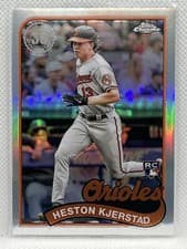 2024 Topps Chrome 1989 Topps Baseball Chrome Layer Variations Heston Kjerstad #89BCL-18 card