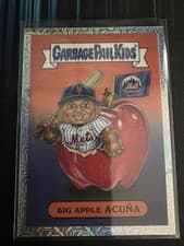 Big Apple Acuna 2024 Bowman Chrome Garbage Pail Kids card