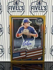 2026 Panini Stars & Stripes Prizm Signatures Prizms Gabe Gaeckle #77 card
