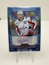 2024-25 O-Pee-Chee Platinum Blue Rainbow Autographs Taylor Raddysh #BA-TR