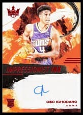 2024-25 Panini Court Kings Impressionist Ink Autographs Oso Ighodaro #II-OSO card