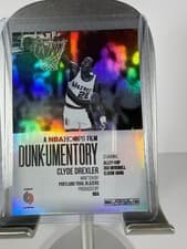 2025-26 NBA Hoops Dunkumentory Clyde Drexler #D-9 card