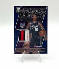 2024-25 Panini Totally Certified Fabric of the Game DeMar DeRozan #FOG-DDE card