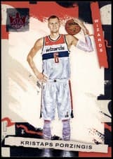 Kristaps Porzingis 2021 Panini Court Kings card