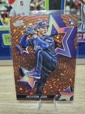 2025 Topps Cosmic Chrome StarFractor Jackson Jobe #SF-73 card