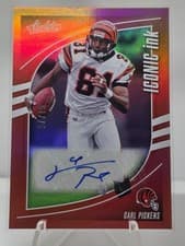 2025 Panini Absolute Iconic Ink Carl Pickens #II-CPS card