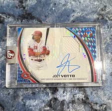 2025 Topps Pristine Pristine Pieces Autograph Relics Joey Votto #PPAR-JV card